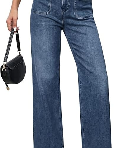 Classic Wide-Leg Jeans