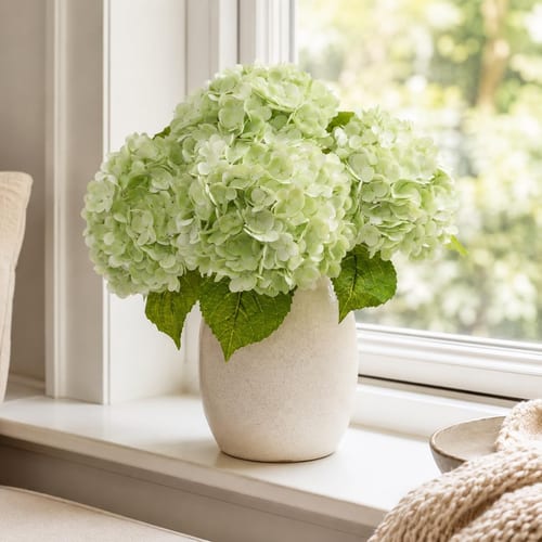 Real Touch Hydrangea Bouquet